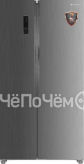 Холодильник WEISSGAUFF WSBS 500 NFX Inverter