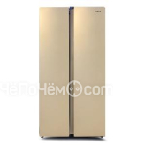 Холодильник GINZZU NFK-615 золотистый