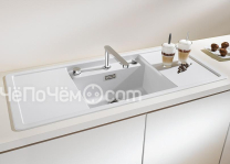 Кухонная мойка BLANCO alaros 6s аксессуары из белого стекла (516728)