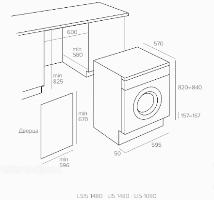 Стиральная машина с сушкой Teka LSI5 1480