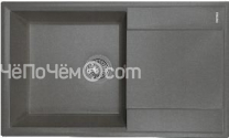 Кухонная мойка Flortek Консул 840 черный (23.020.D0840.102)