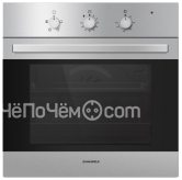 Духовой шкаф MAUNFELD meoc.674s1 (нержавейка+черное стекло)