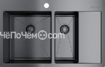 Кухонная мойка OMOIKIRI Akisame 78-2-GM-L(арт.4973101)