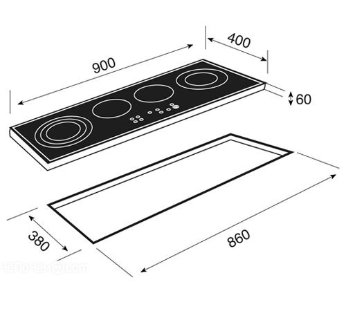 Варочная панель TEKA tr 941 hz