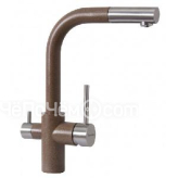 Смеситель FLORENTINA КРИСТАЛЛ FL коричневый 333.32H.2123.105