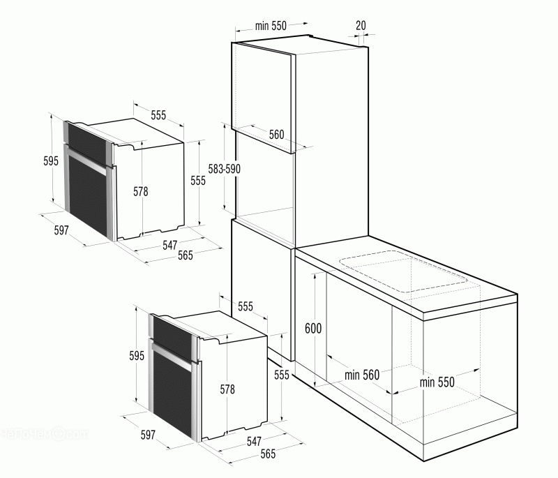 Духовой шкаф GORENJE simplicity bo 72 sy2b
