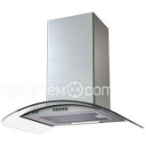 Вытяжка KRONASTEEL sabrina 600 inox/glass push button