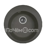 Кухонная мойка DR.GANS Гала (510х510х217) Графит (25.010.B0510.411)