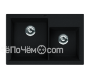 Кухонная мойка FLORENTINA касси 780 антрацит
