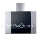 Вытяжка JET AIR domino 80 inx+bk