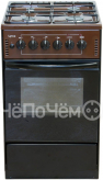 Кухонная плита ЛЫСЬВА эг 401-2у коричневая