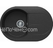 Кухонная мойка POLYGRAN Atol-760 №16 черная