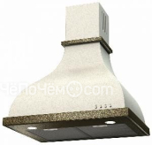 Вытяжка KRONASTEEL alisa 600 white/bronze electronic