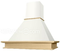 Вытяжка MAUNFELD GRETTA NOVAS A 90 IVORY неокрашенная деревянная окантовка