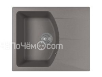 Кухонная мойка FLORENTINA Паола 620 серый шелк (20.470.A0620.307)