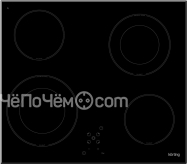 Варочная панель KORTING hk 62031 b