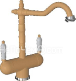 Смеситель FLORTEK АРИЯ FK капучино (334.21H.2113.306)