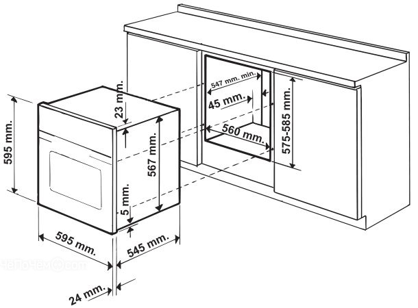 Духовой шкаф HOTPOINT-ARISTON 7o fhr 640 (an)