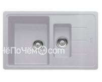 Кухонная мойка FRANKE bfg 651 basis (114.0259.965) серый фрагранит