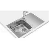 Кухонная мойка  TEKA UNIVERSE 50 T-XP 1B 1D MAX POLISHED