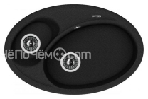 Кухонная мойка FLORENTINA Селена 780 черный