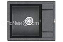 Кухонная мойка GRANULA GR-6002 шварц