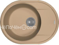 Кухонная мойка Flortek Дафна 620 капучино (23.030.B0620.306)