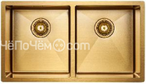 Кухонная мойка PAULMARK Dopplet PM507844-BG