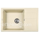 Кухонная мойка ZORG Apollo 78 слоновая кость