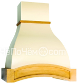 Вытяжка ELIKOR аркада 60 кремовый / дуб белый с патиной де капе