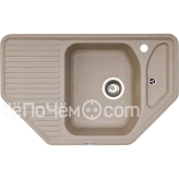 Кухонная мойка ZIGMUND & SHTAIN eckig 800(темная скала)