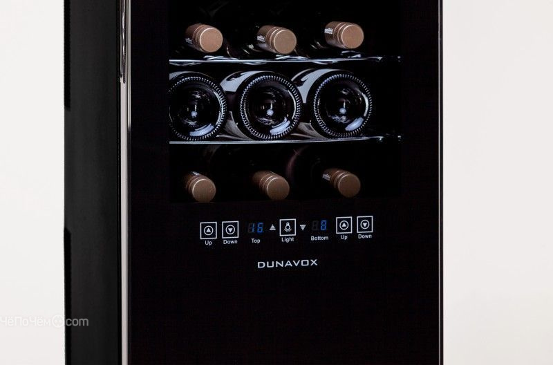 Винный шкаф DUNAVOX thermo dx-24.68dsc