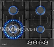 Варочная поверхность WEISSGAUFF HGG 641 BV Nano Matt Glass