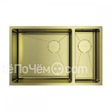 Кухонная мойка OMOIKIRI Taki 69-2-U/IF-LG-L Side (4997051)