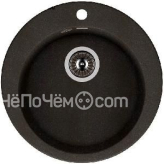 Кухонная мойка DR.GANS Гала (510х510х217) Черный (25.010.B0510.407)