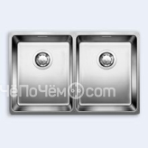 Кухонная мойка BLANCO ANDANO 340/340-IF 520831 нерж. сталь