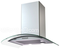 Вытяжка KRONASTEEL samanta 600 inox/glass push button