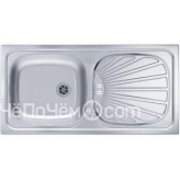 Кухонная мойка ALVEUS Basic 80 LEI-60 860X435 (в комплекте с сифоном)