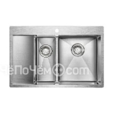 Кухонная мойка PAULMARK Union PM537851-BSR