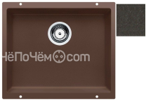 Кухонная мойка ZIGMUND & SHTAIN integra 500 темная скала