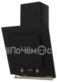 Вытяжка MAUNFELD retro 55  черное стекло