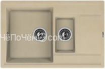 Кухонная мойка FLORENTINA липси 780 к бежевый