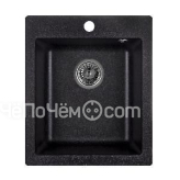 Кухонная мойка GRANULA GR-4201  черный