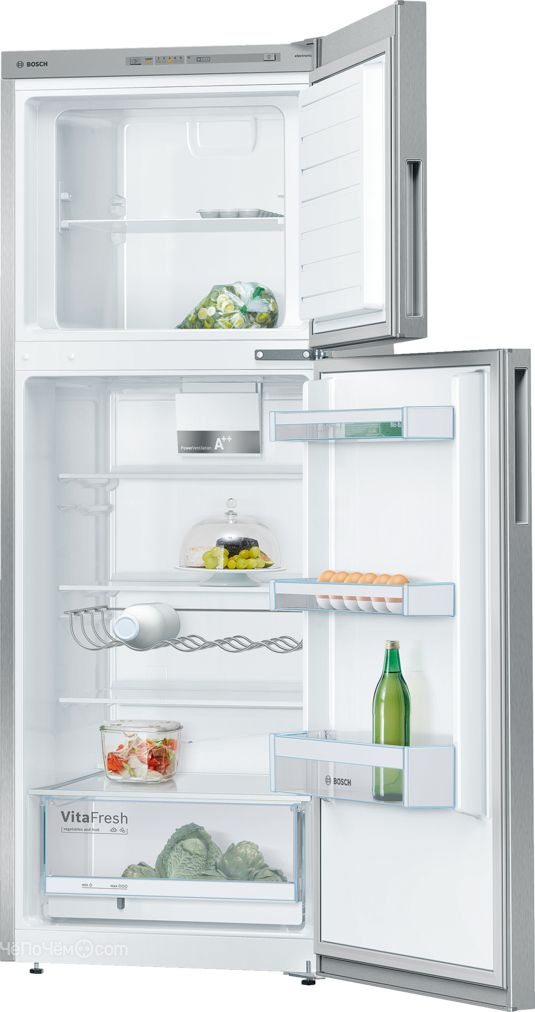 Холодильник Bosch KGN39VL10R серебристый