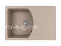 Кухонная мойка FLORENTINA Паола 760 бежевый (20.475.B0760.104)