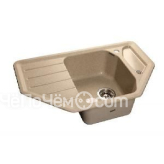Кухонная мойка GRANFEST Corner GF-C800E (800х500) Песочный 302 угловая 417548
