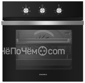 Духовой шкаф MAUNFELD meof.676b (цвет чёрный+чёрное стекло)