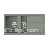 Кухонная мойка OMOIKIRI Kitagawa 100-2-WG (4993252)