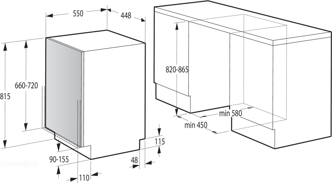 Посудомоечная машина Gorenje GV52012S
