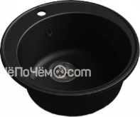 Кухонная мойка GRANFEST QUARZ GF-Z 08 D480 черный